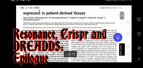 Resonance, Crispr and DREADDS: Epilogue