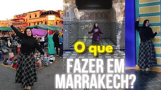 O que fazer em Marrakech Marrocos? Palácio Bahia, Túmulos Saadianos e Jardim Majorelle