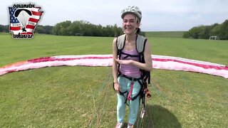 First day in class learning how to kite the wing