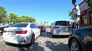 Boston 4K Bike Tour 😮🚵🏽🚴🏽‍♂️JP Egleston Sq - How to ride safely JP to Roxbury be safe enjoy it