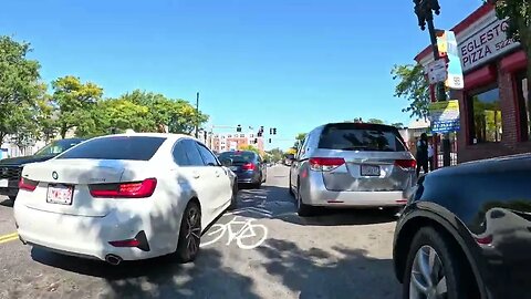 Boston 4K Bike Tour 😮🚵🏽🚴🏽‍♂️JP Egleston Sq - How to ride safely JP to Roxbury be safe enjoy it