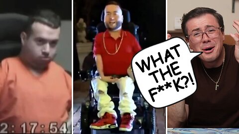 Florida Man in Wheel Chair ASSAULTS & SPITS ON COP!