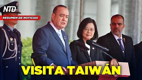 Presidente de Guatemala visita Taiwán; Perú: Alejandro Toledo ya en manos de la justicia | NTD