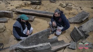 4th century Roman ship uncovered by Serbian coal miners