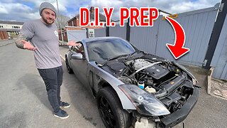 PAINTING MY WIDEBODY NISSAN 350Z (PART 1)