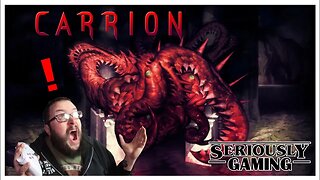 Ike plays something new: Carrion a reverse horror game! #Carrion #gaming #videogames