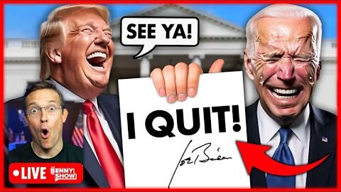 BREAKING: Joe Biden QUITS! DROPS OUT of 2024, Ends Presidency in Humiliation | Democrats in PANIC