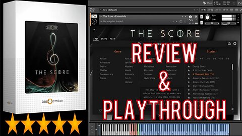 Best Service THE SCORE by Sonuscore | Review & Playthrough
