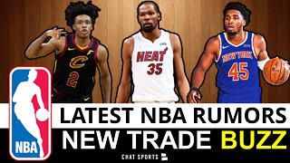LATEST NBA Trade Rumors On Kevin Durant & Donovan Mitchell + Cavs Re-Signing Collin Sexton?