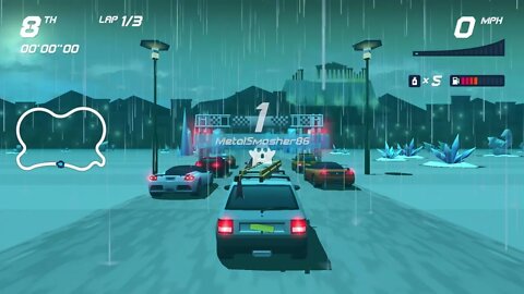 Horizon Chase Turbo (PC) - Playground Event: Don't Be Late Cable Guy