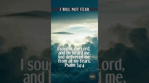 When The Storms Come & Fear Hits - Here is the Answer! Daily Inspiration