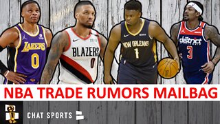 NBA Trade Rumors On: Russell Westbrook, John Wall, Bradley Beal, Damian Lillard & Zion Williamson