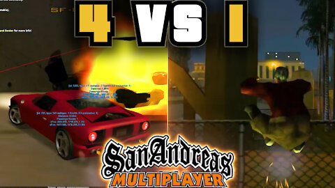 Unbelievable Luck in GTA San Andreas Multiplayer