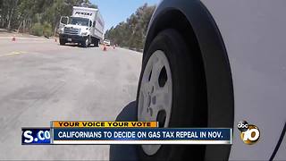 Gas tax repeal on November ballot