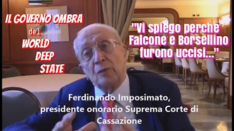 🔴 Imposimato: "Borsellino ucciso perché, come Falcone, indagava su Gladio e i delitti politici.