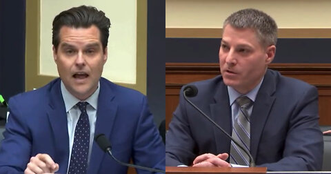 Matt Gaetz Presses FBI Official Over Whereabouts of Hunter Biden’s Laptop: 'Where is It?'