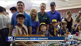 Pinewood Derby held in Wellington