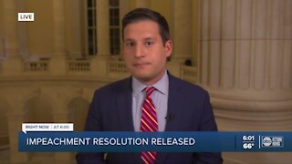 Impeachment resolution released