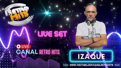 LIVE SET COM O DJ IZAQUE - FLASHBACK, SYNTHPOP, EURODANCE, FREESTYLE, HOUSE - CRH!