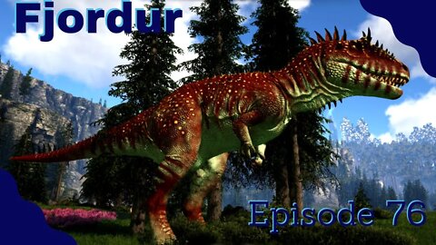 Carcharodontosaurus Taming! Doubled! And a max level! ARK Fjordur - Episode 76
