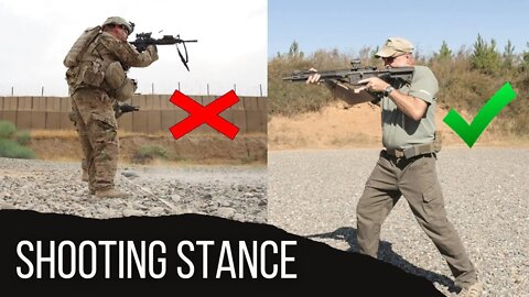 Correct Shooting Stance for balancing speed and accuracy