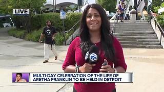 Homegoing service for Aretha Franklin set for Aug. 31 at Greater Grace Temple in Detroit