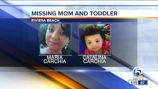 Maria Carchia: Riviera Beach mom, 2-year-old daughter missing