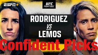 UFC Fight Night Rodriguez Vs Lemos Most Confident Picks