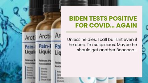 Biden tests positive for Covid… Again