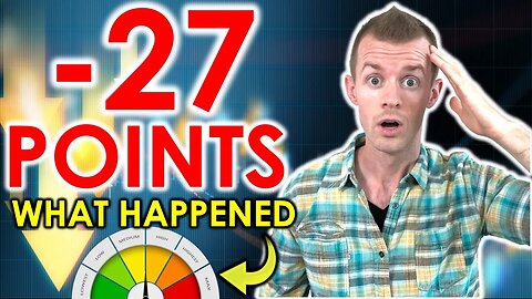 My Credit Score DROPPED 27 Points! (Why I Don’t Care)