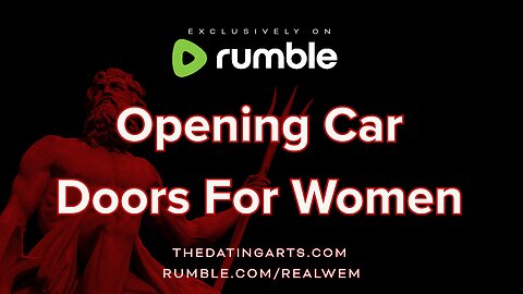 Opening Car Doors For Women