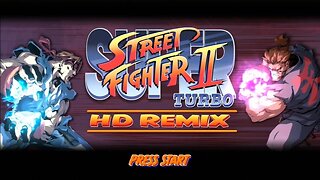 How To Play Super Street Fighter II Turbo HD Remix On ps3