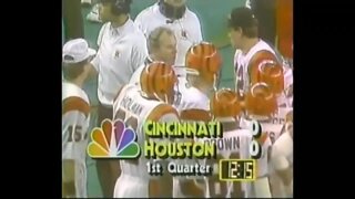 1988-12 -11 Cincinnati Bengals vs Houston Oilers