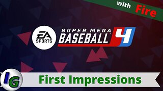 Super Mega Baseball 4 First Impression Gameplay on Xbox with Fire
