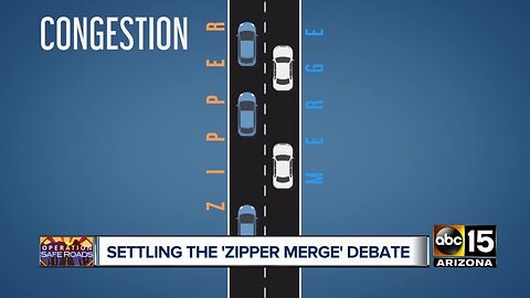 Merge early or later? Debate over 'zipper merge' remains unsettled