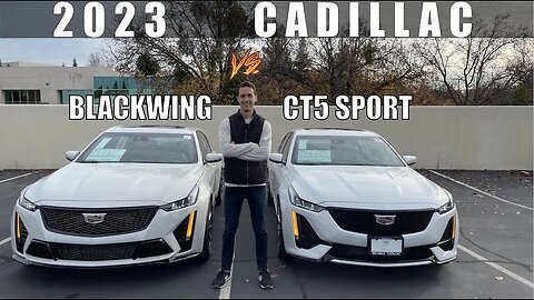 Blackwing 2023 Cadillac CT5 V vs. CT5 SPORT