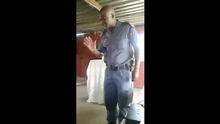 WATCH: Cop prays before before arresting Gauteng pastor (Rcb)