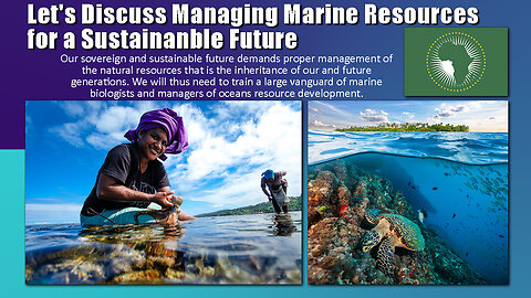 Let's Discuss Managing Marine Resources for a Sustainable Future