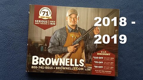 CATALOG REVIEW: BROWNELLS MASTER CATALOG 71, 2018-2019