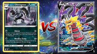 Pokemon TCG Live Galarian Obstagoon Mismagius VS Giratina V!!