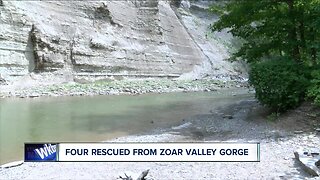 Four rescued from Zoar Valley Gorge