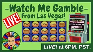 🔴LIVE! Gambling From Las Vegas