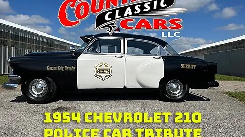 1954 Chevrolet 210 Police Car Tribute