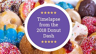 Timelapse from the 2018 Donut Dash