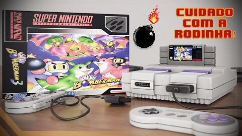 Super Bomberman 3 - FIRESTORM - Cuidado com a Rodinha.