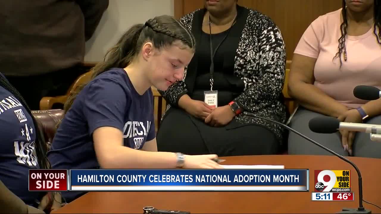 Hamilton County celebrates National Adoption Month