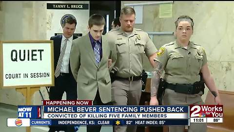 Judge postpones Michael Bever's sentencing; he speaks out for the first time