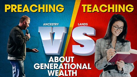 Don't just preach about generational wealth... Teach it