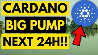 CARDANO BIG PUMP NEXT 24h!!!! Cardano Price Prediction