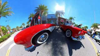 1960 Chevy Corvette - Promenade at Sunset Walk - Kissimmee, Florida #chevycorvette #insta360